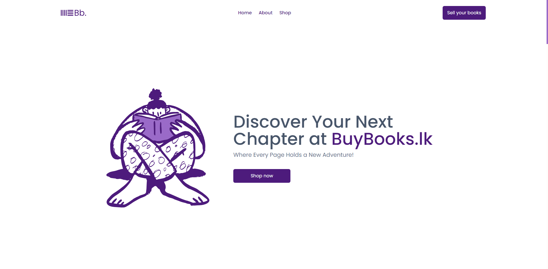 Buy Books website